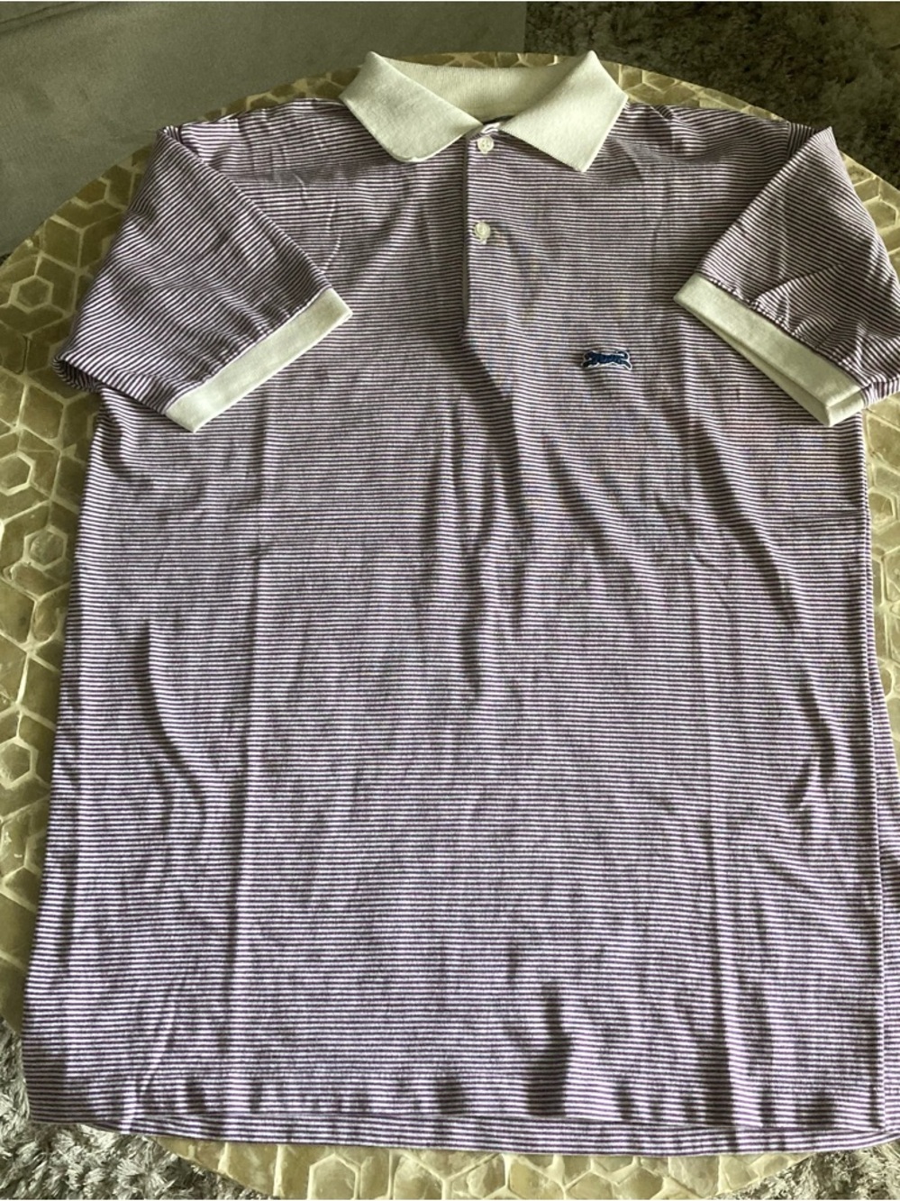 BUNDLE of 6 vintage Le Tigre men’s polo shirts - Picture 6 of 10